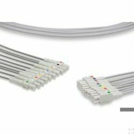 ILB GOLD Replacement For Ge Healthcare, Cam 14 Ekg Leadwires CAM 14 EKG LEADWIRES